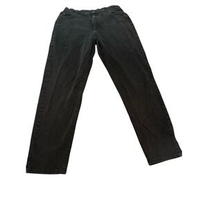 Lee Original Jeans Women's 18L‎ Black Straight Leg High Rise VF Jeanswear USA